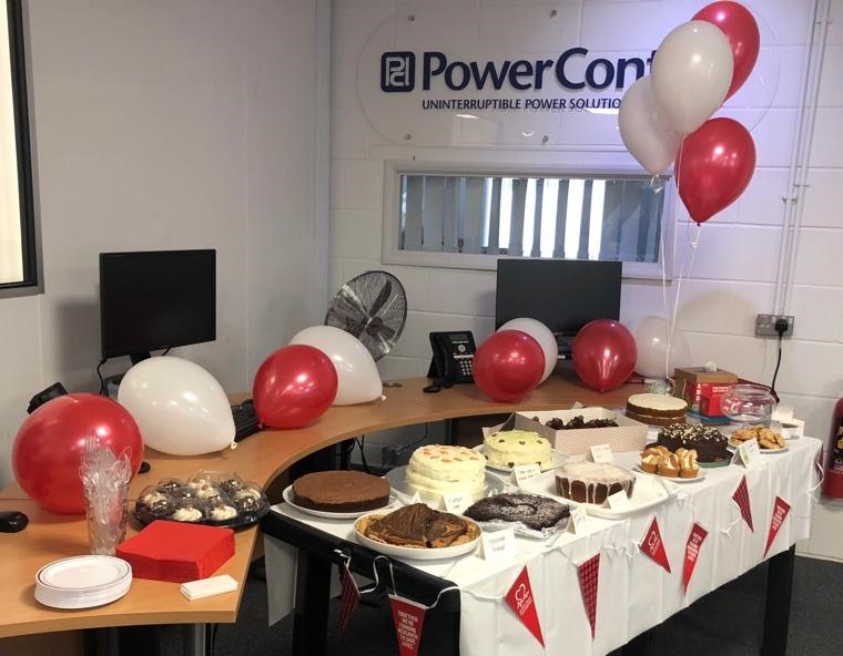 37 POWER CONTROL COOKS UP A STORM FOR THE BRITISH HEART FOUNDATION